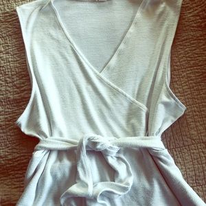 Sleeveless Wrap Blouse by GAP